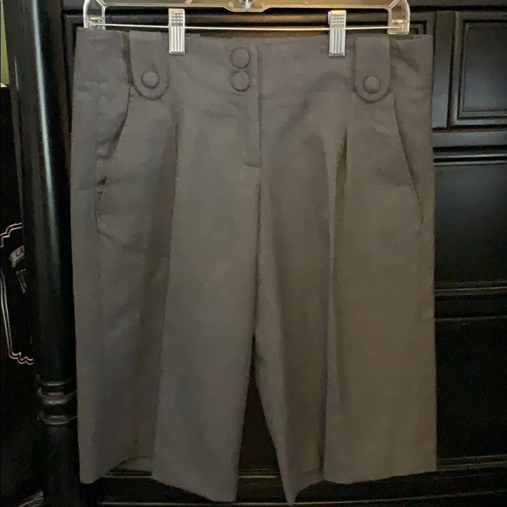 French Contection gray suit shorts